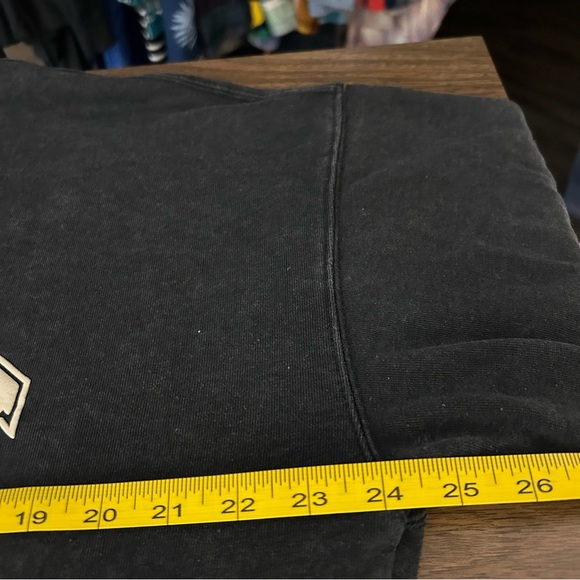 Y2K Oversize Black New York NYC Women’s Sweater Size L - Picture 8 of 10